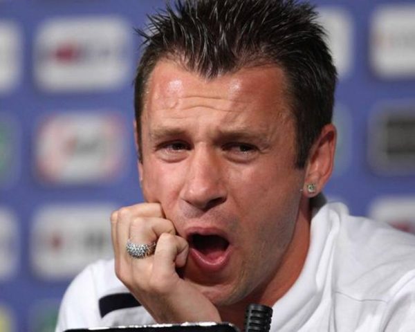 Vieri Positivo, Cassano Finisce In Quarantena In Buona Compagnia