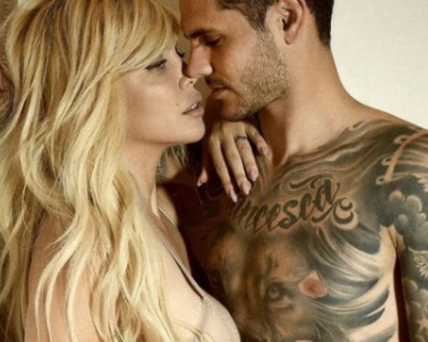 Wanda Nara Bacio Mauro Icardi