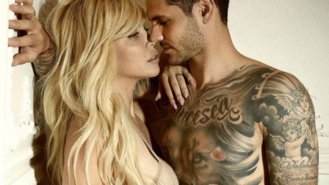 Wanda Nara Bacio Mauro Icardi