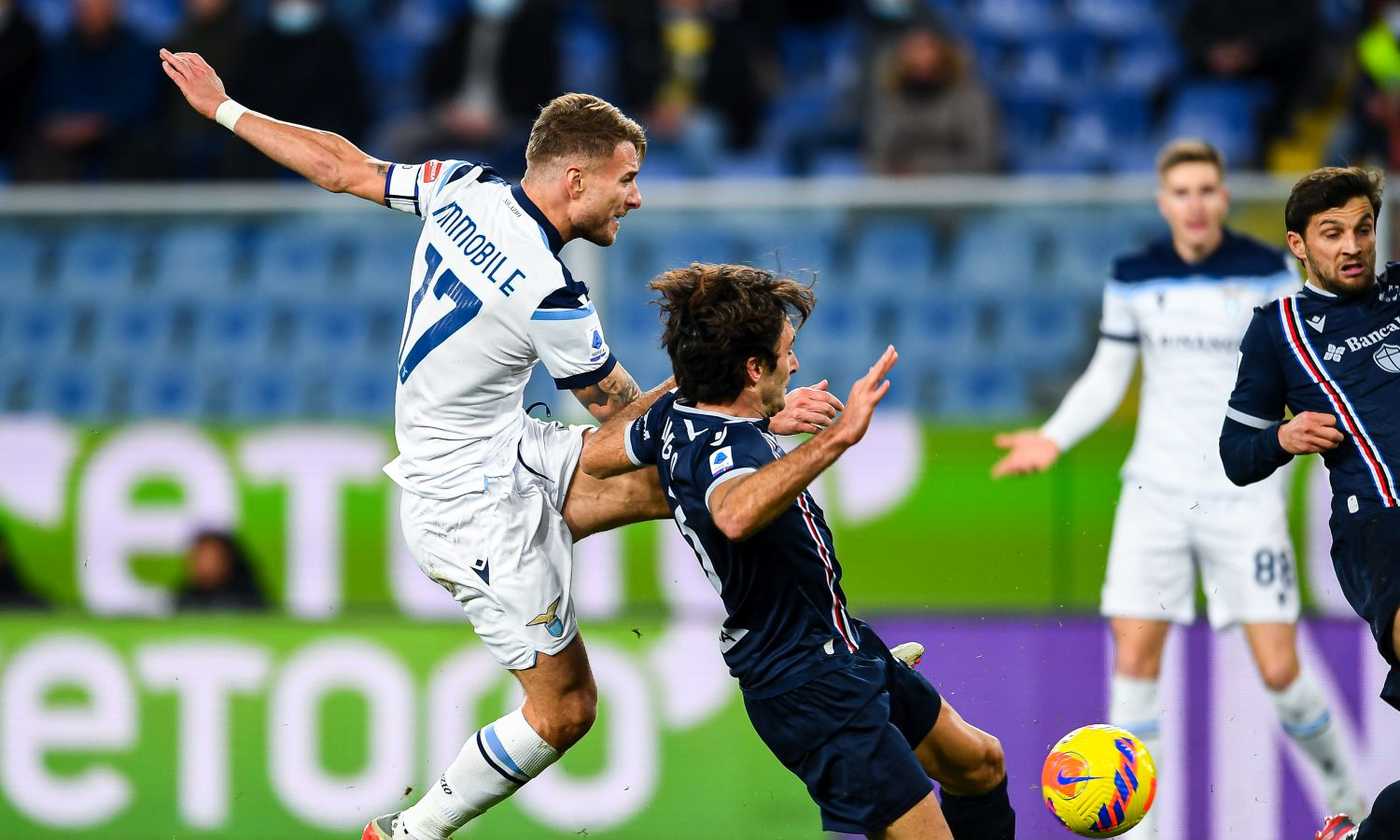 pagelle sampdoria lazio