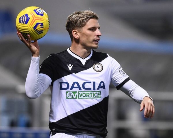 Stryger Larsen Udinese Sampdoria Calciomercato