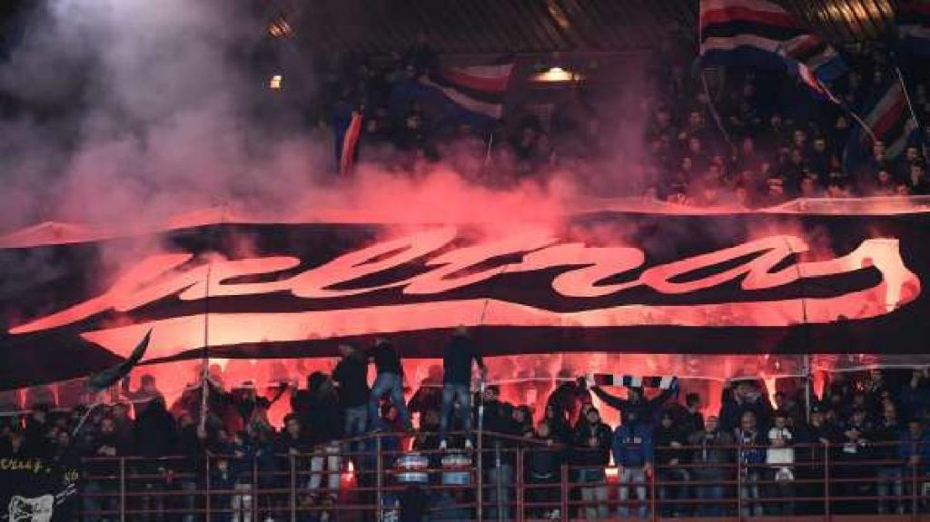 Sampdoria festa ultras