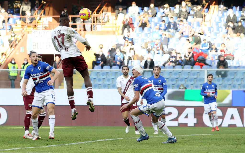 sampdoria torino punti persi