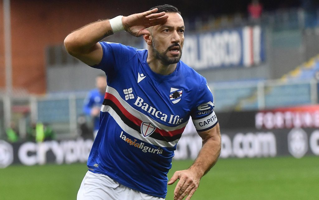 Sampdoria Fabio Quagliarella operare