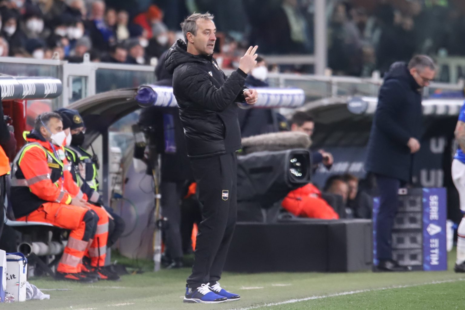 Sampdoria Giampaolo ritiro