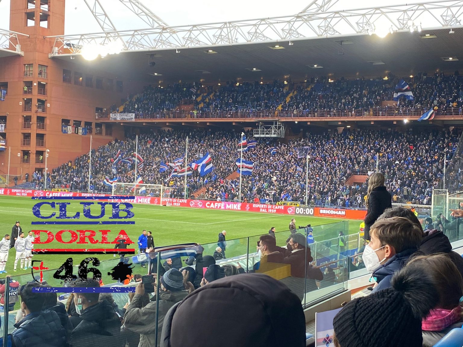 sampdoria venezia tifosi gradinata sud gruppi