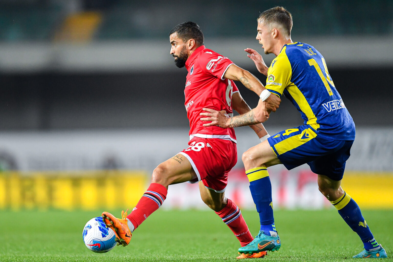 sampdoria hellas verona rincon
