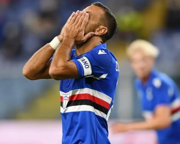 Spezia Sampdoria Fabio Quagliarella