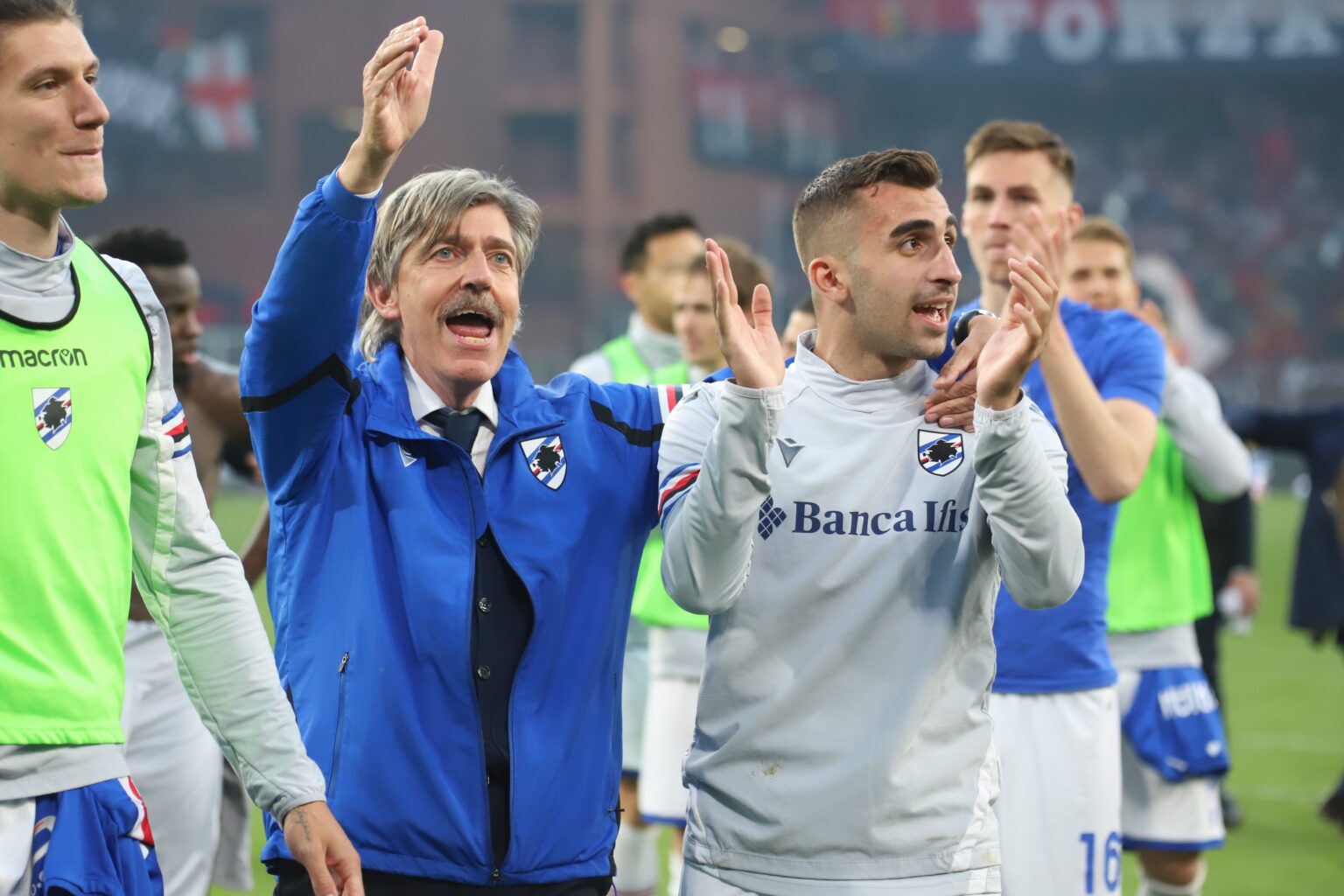 Sampdoria angeli Amedeo Baldari
