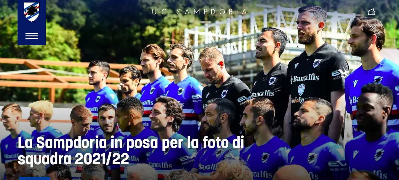 Sampdoria Allenamento