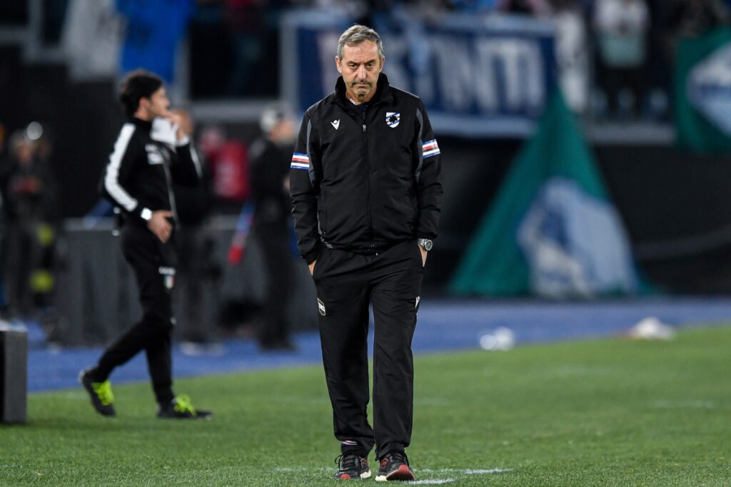 Sampdoria giampaolo ponte di legno lotta salvezza Giampaolo