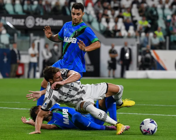 Sampdoria Juventus Bergonzi Rigore Vlahovic