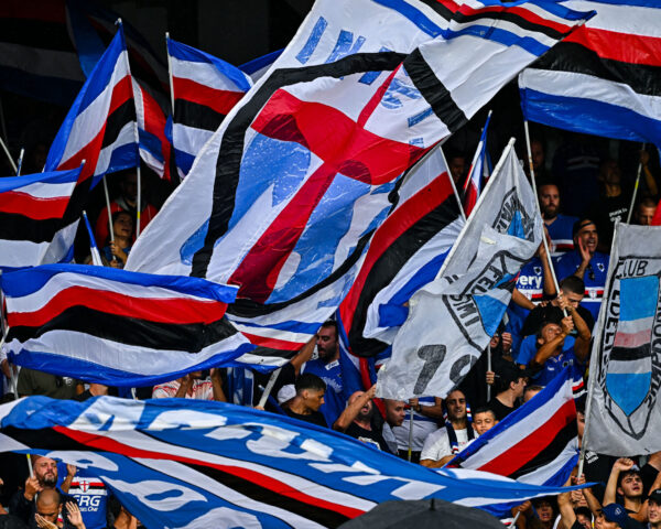 Sampdoria Tifo Atalanta Sampdoria Settore Ospiti