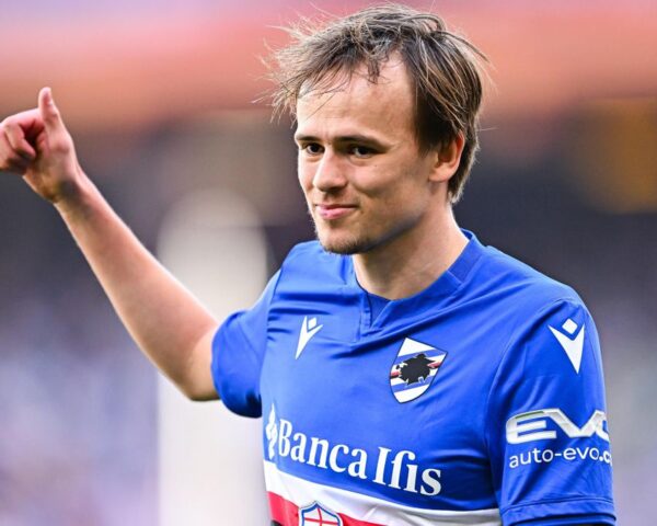 Calciomercato Sampdoria Mikkel Damsgaard Londra