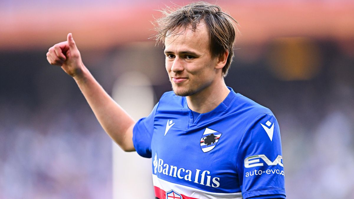 Calciomercato Sampdoria Mikkel Damsgaard Londra