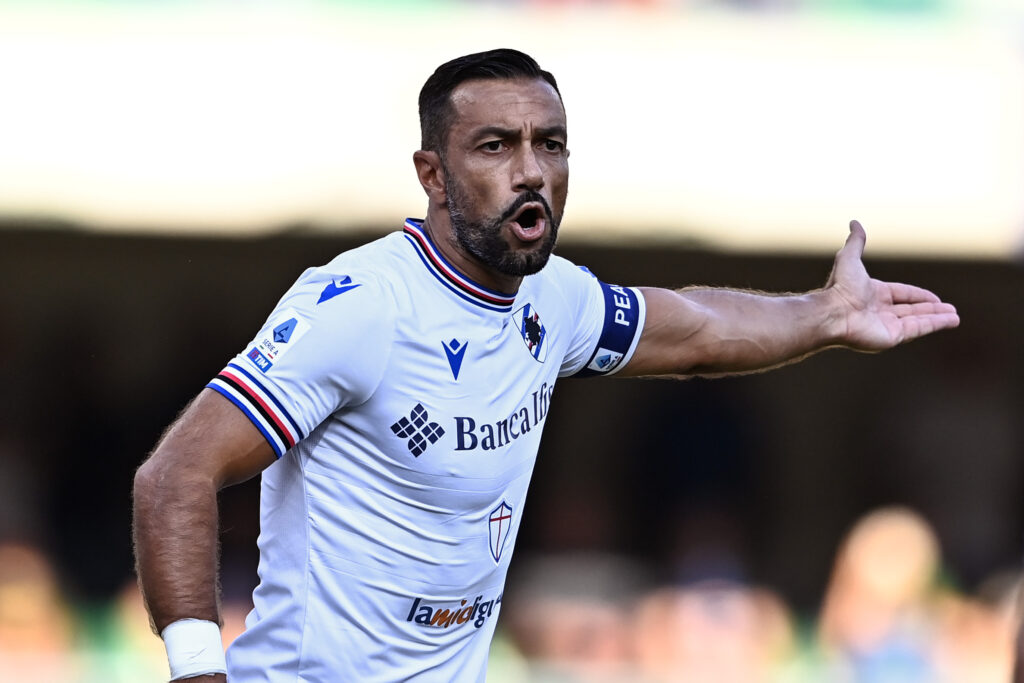 Spezia Sampdoria Quagliarella