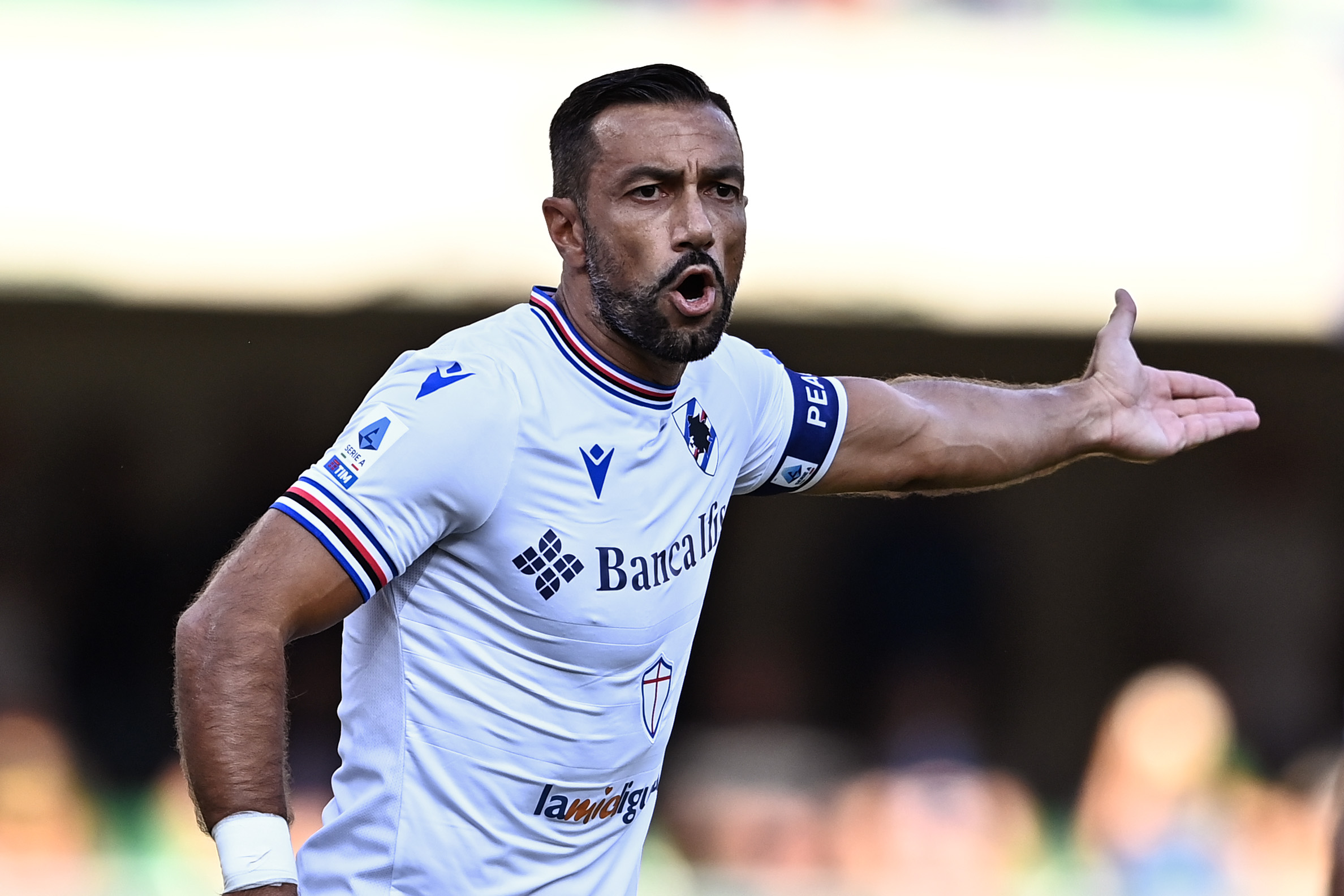 Spezia Sampdoria Quagliarella