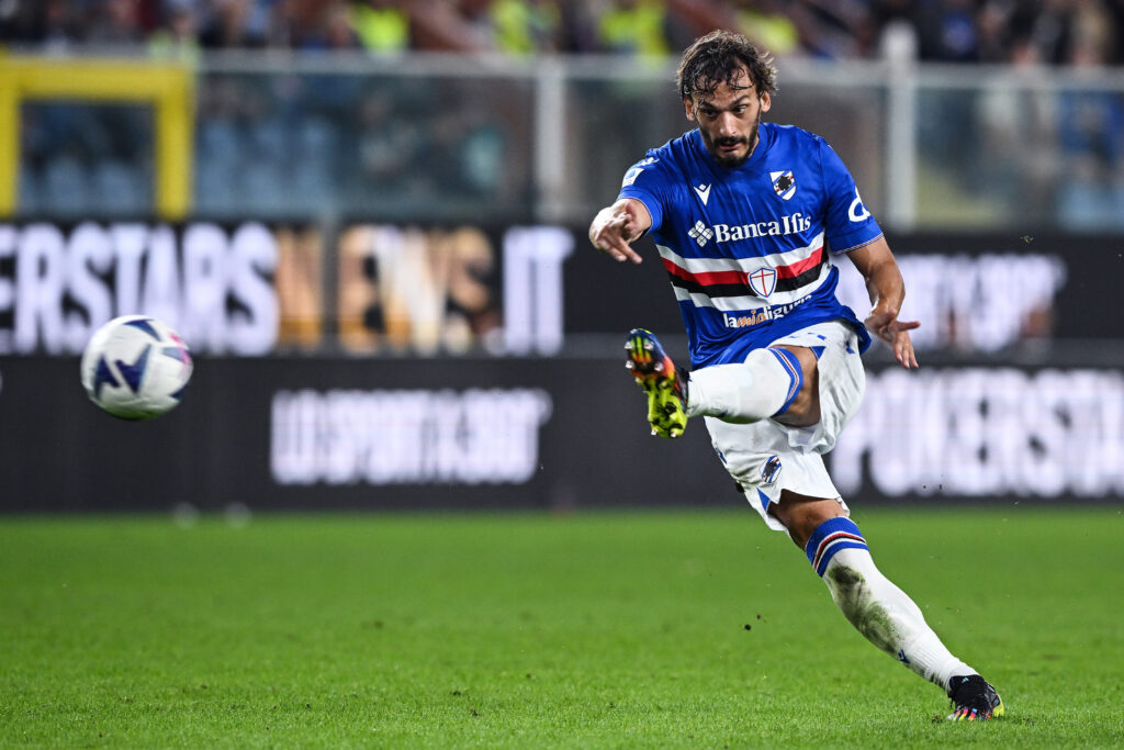 sampdoria spezia gabbiadini nzola