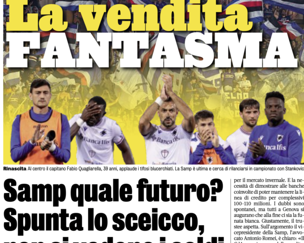 Cessione Sampdoria