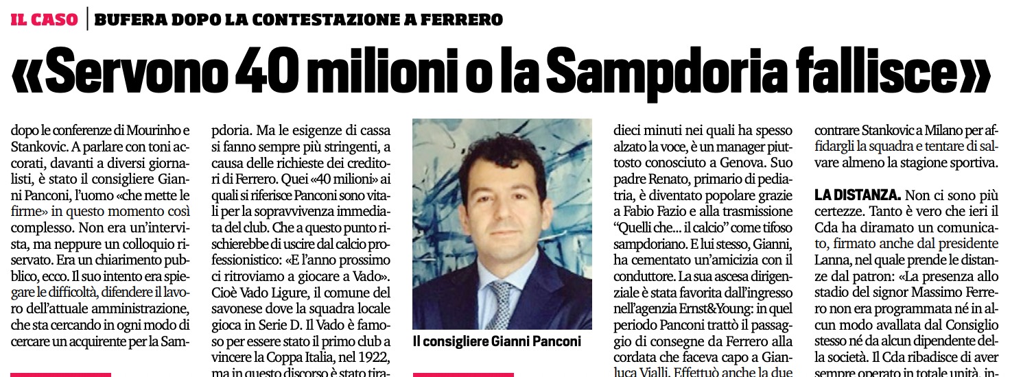 Sampdoria Panconi