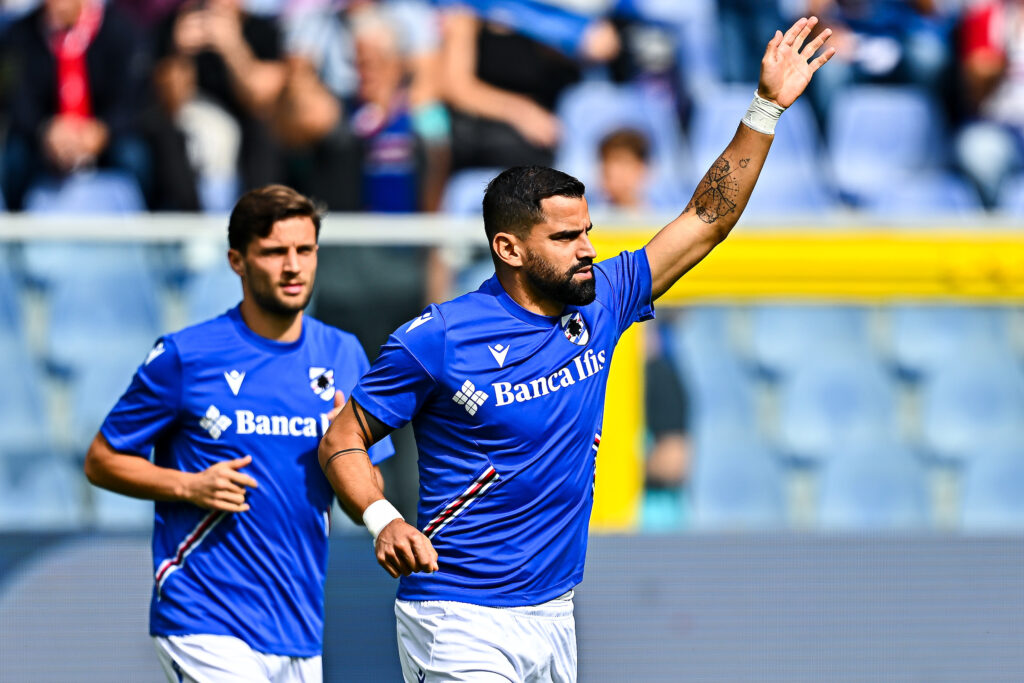 Sampdoria Rincon allenamenti