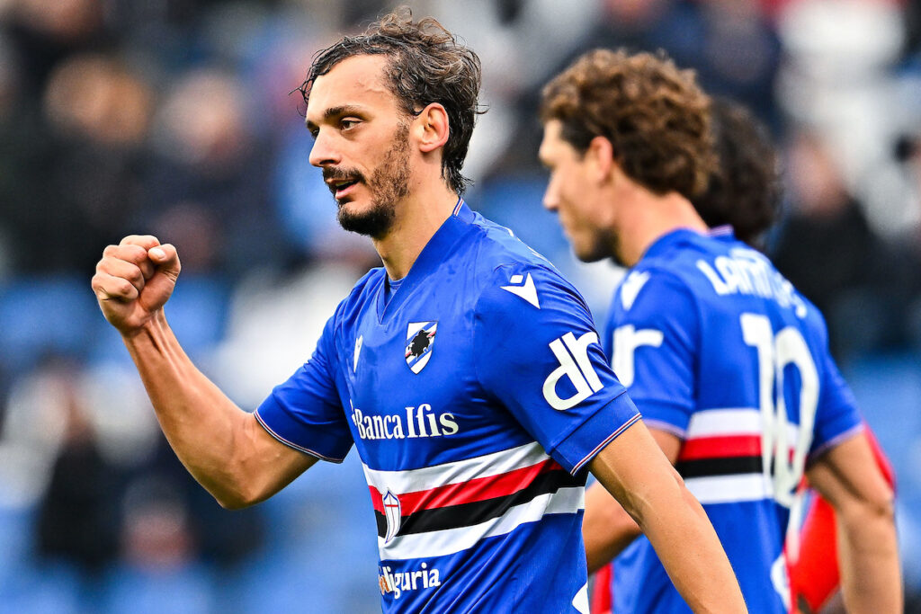 Sampdoria Gabbiadini goal