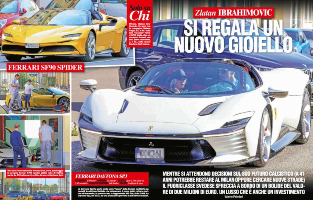 Milan Ibrahimovic Ferrari
