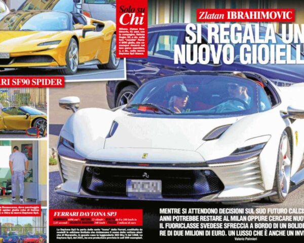 Milan Ibrahimovic Ferrari