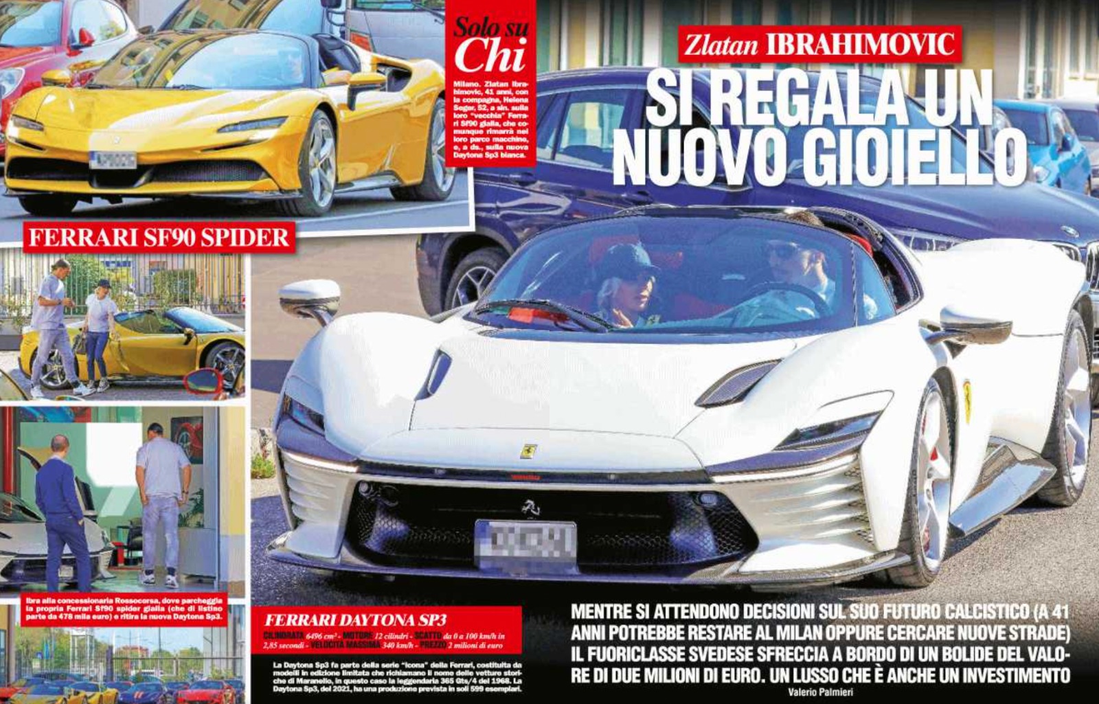 Milan Ibrahimovic Ferrari