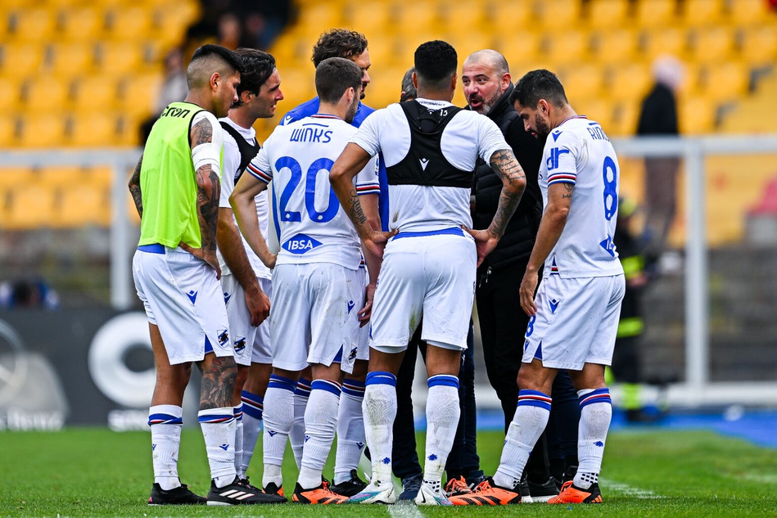 Sampdoria Spezia Stankovic Lecce