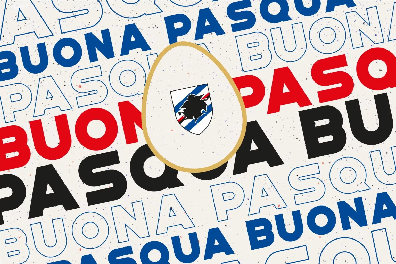 sampdoria buona pasqua