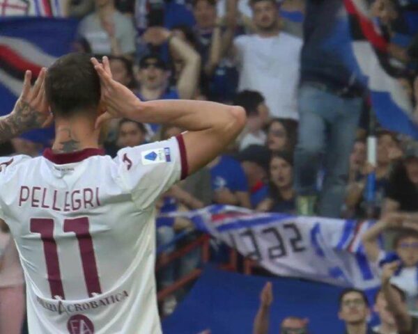 Sampdoria Pellegri Tifo