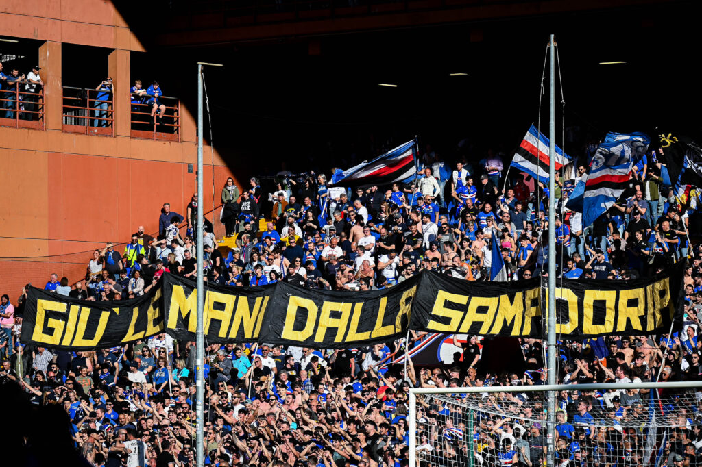 Sampdoria Manolo Gabbiadini La Sud