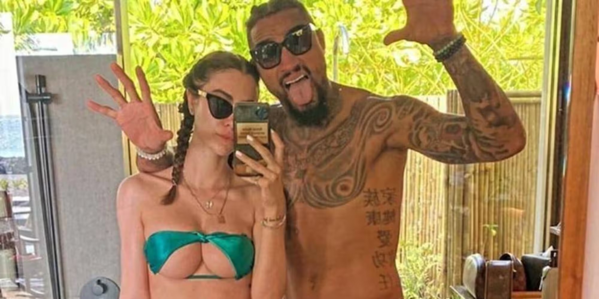 Kevin Prince Boateng Ballerino Valentina Fradegrada