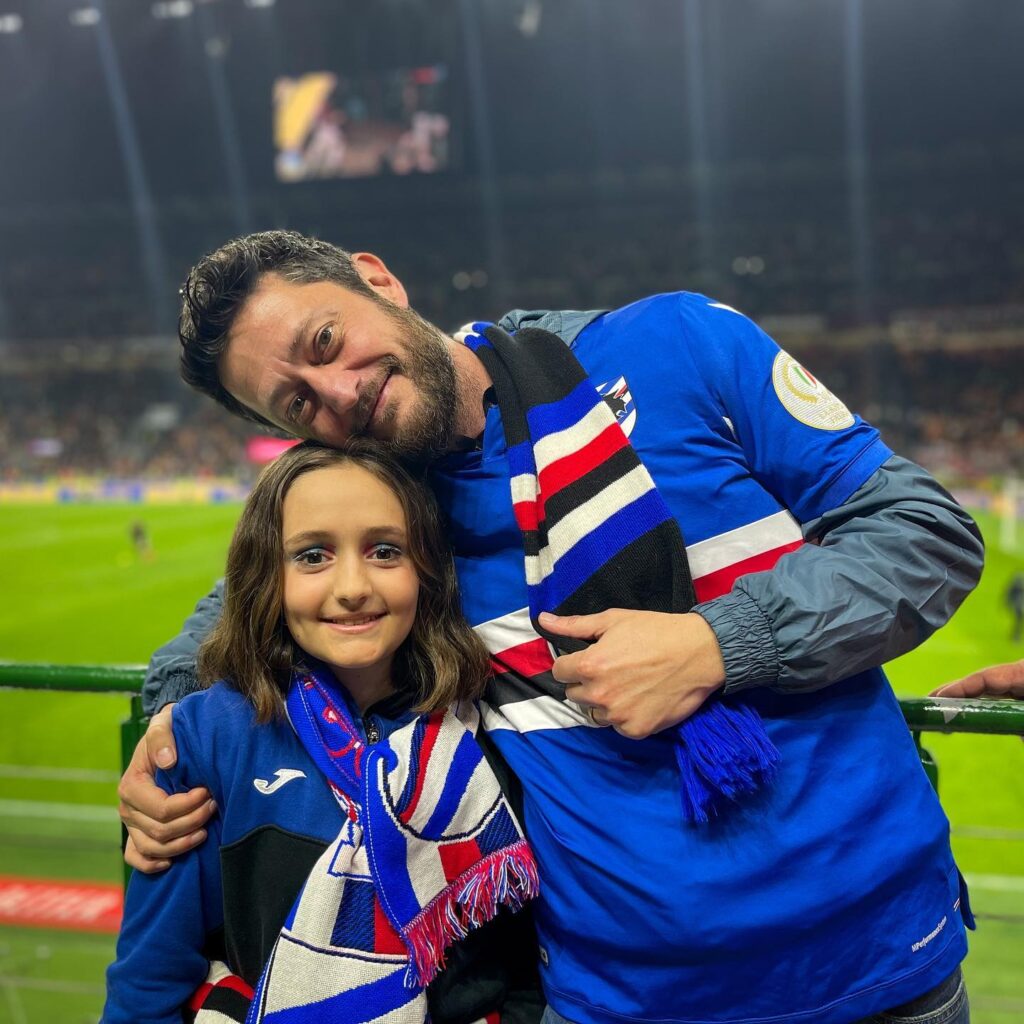 Milan Sampdoria Alisei figlia San Siro