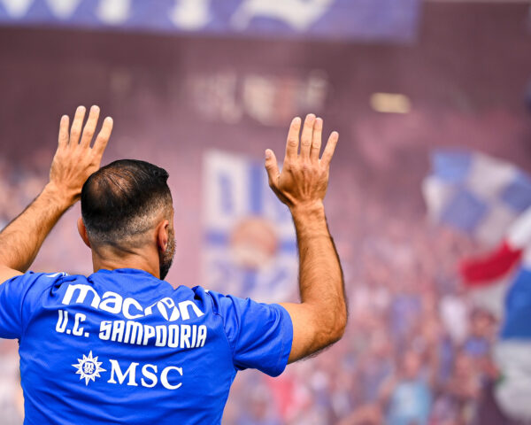 Sampdoria Fabio Quagliarella Addio