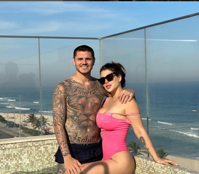 Icardi Nara famiglia