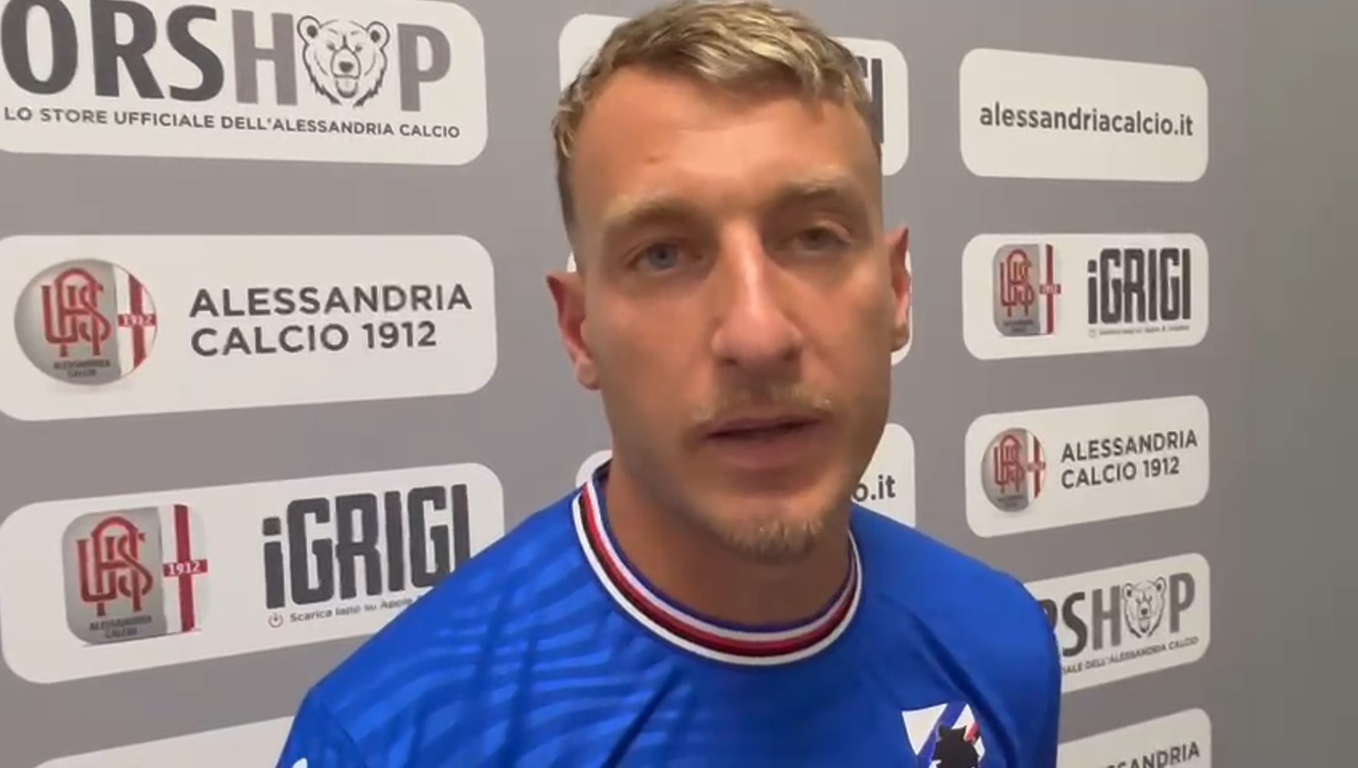 sampdoria alessandria la gumina serie b pirlo