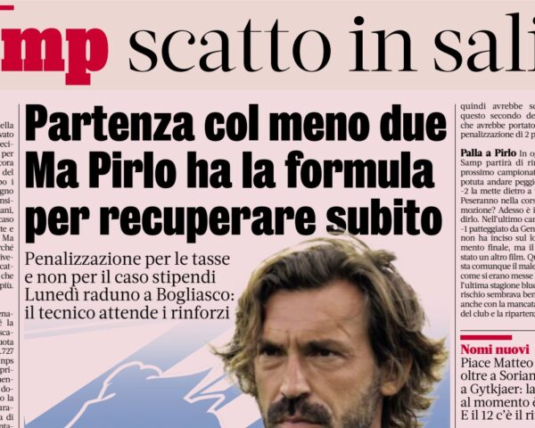 Stipendi Sampdoria Penalizzazione