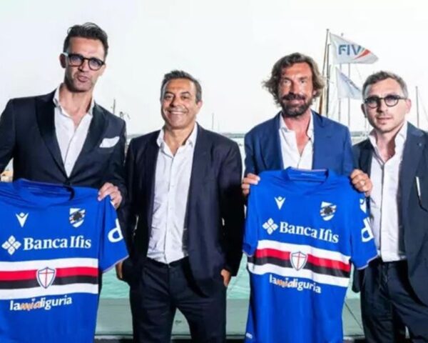 Sampdoria Radrizzani Pirlo Manfredi Legrottaglie