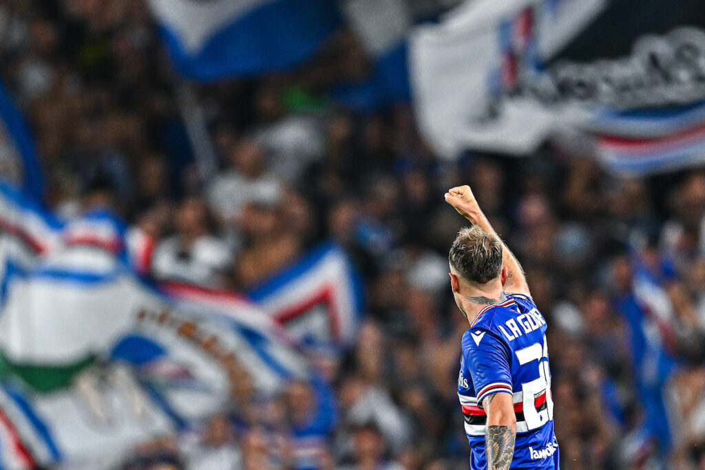 social Sampdoria La Gumina Pirlo