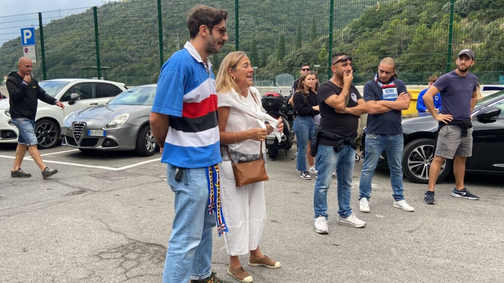 sampdoria francesca mantovani paolo