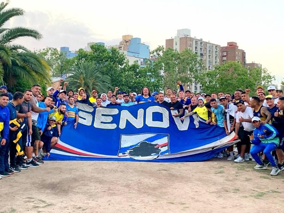 boca juniors sampdoria bombonera