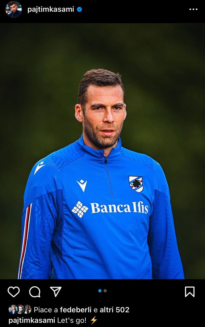 Social Sampdoria Pajtim Kasami