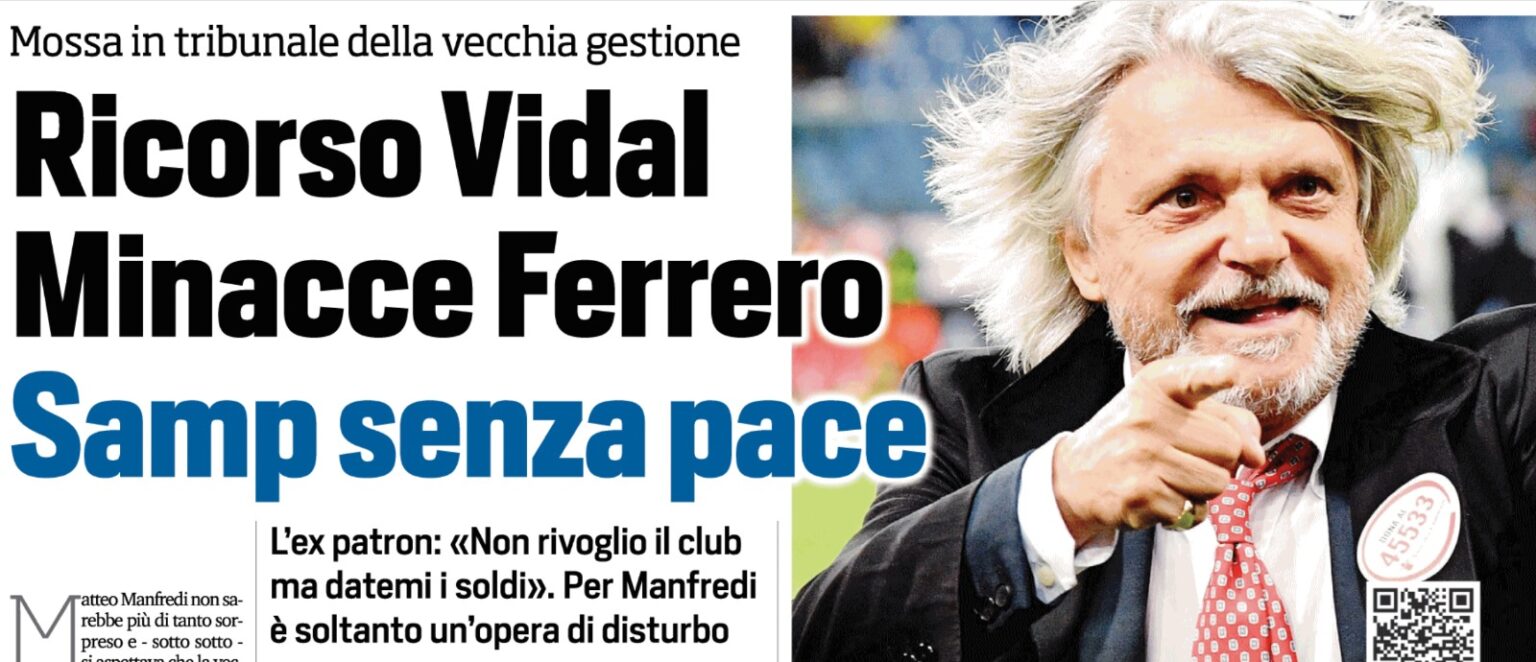 sampdoria ferrero manfredi