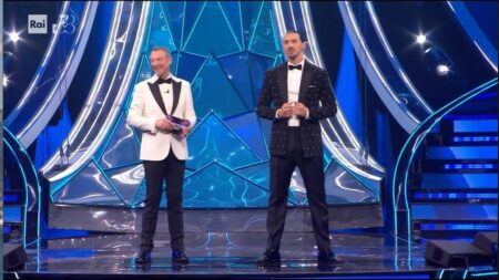 Festival di Sanremo Ibrahimovic Mattarella