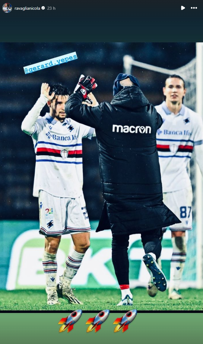 Social Sampdoria Nicola Ravaglia