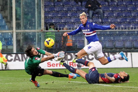 Sampdoria Maxi Lopez Wanda Nara