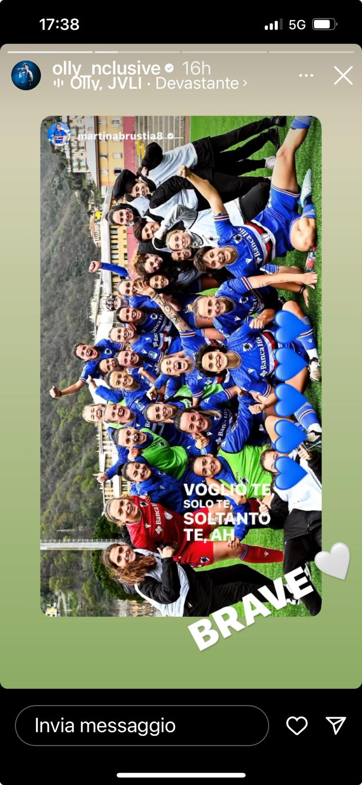 Social Sampdoria Women Olly