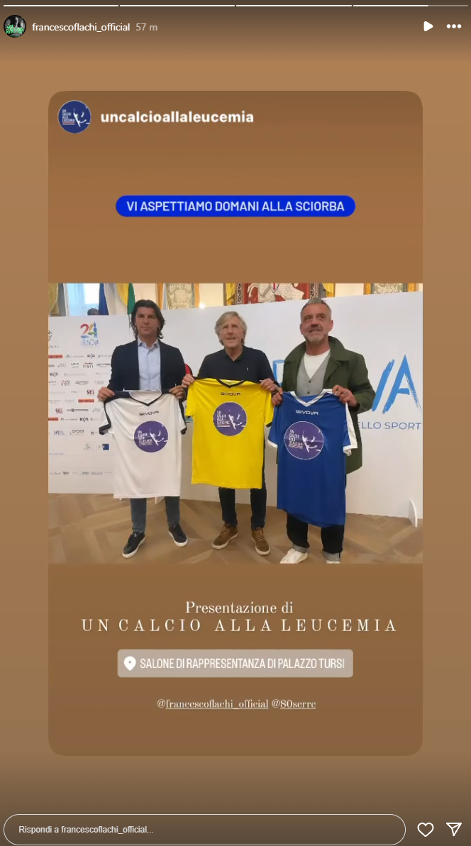 SOCIAL Sampdoria Francesco Flachi Sciorba